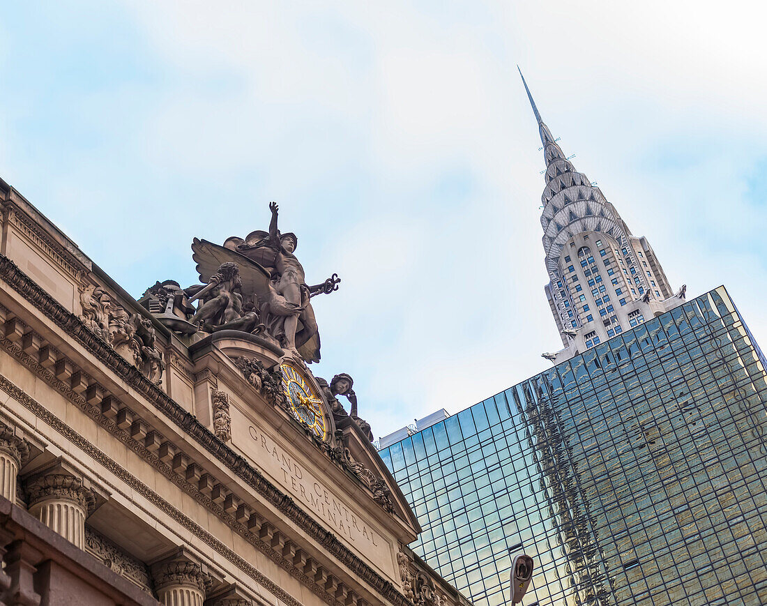 Chrysler Building and Grand Central Terminal, Manhattan; New York City, New York, United States of America
