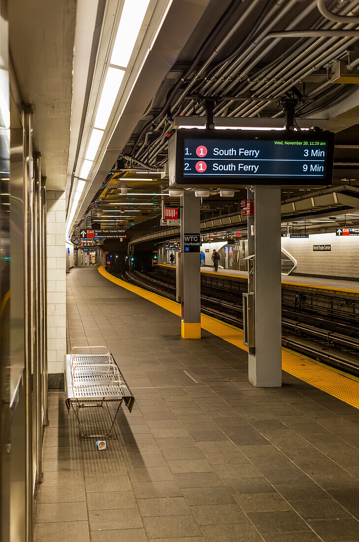 Subway Station, World Trade Center, 9/11 Memorial and Museum; New York City, New York, United States of America