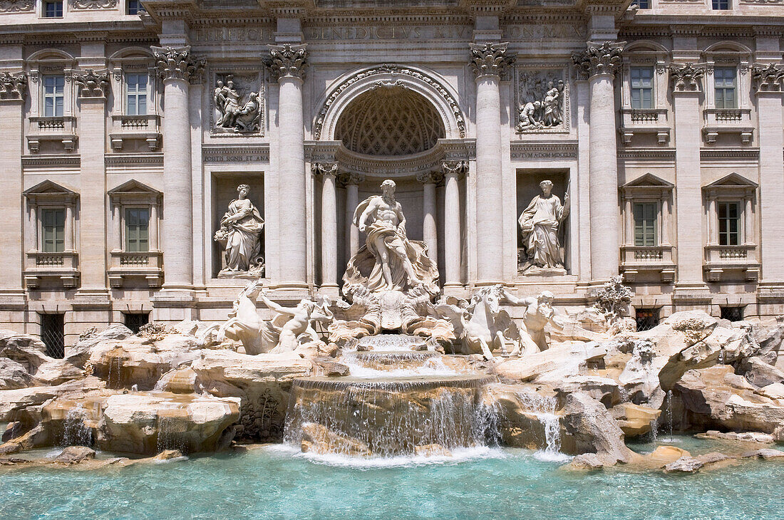 Trevi-Brunnen, Rom, Latium, Italien