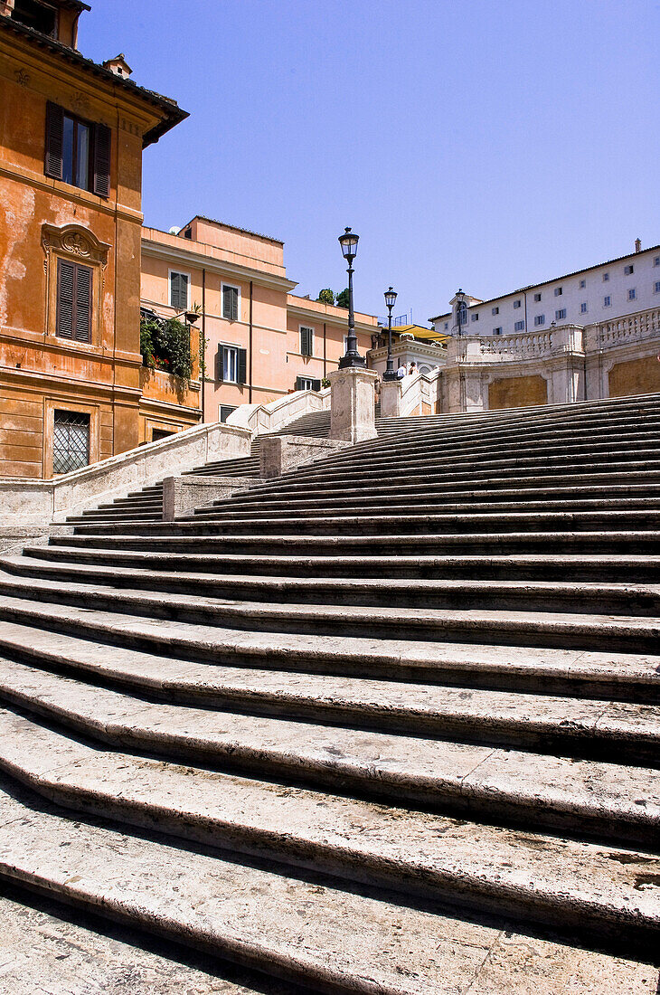 Spanische Treppe, Piazza di Spagna, Rom, Latium, Italien