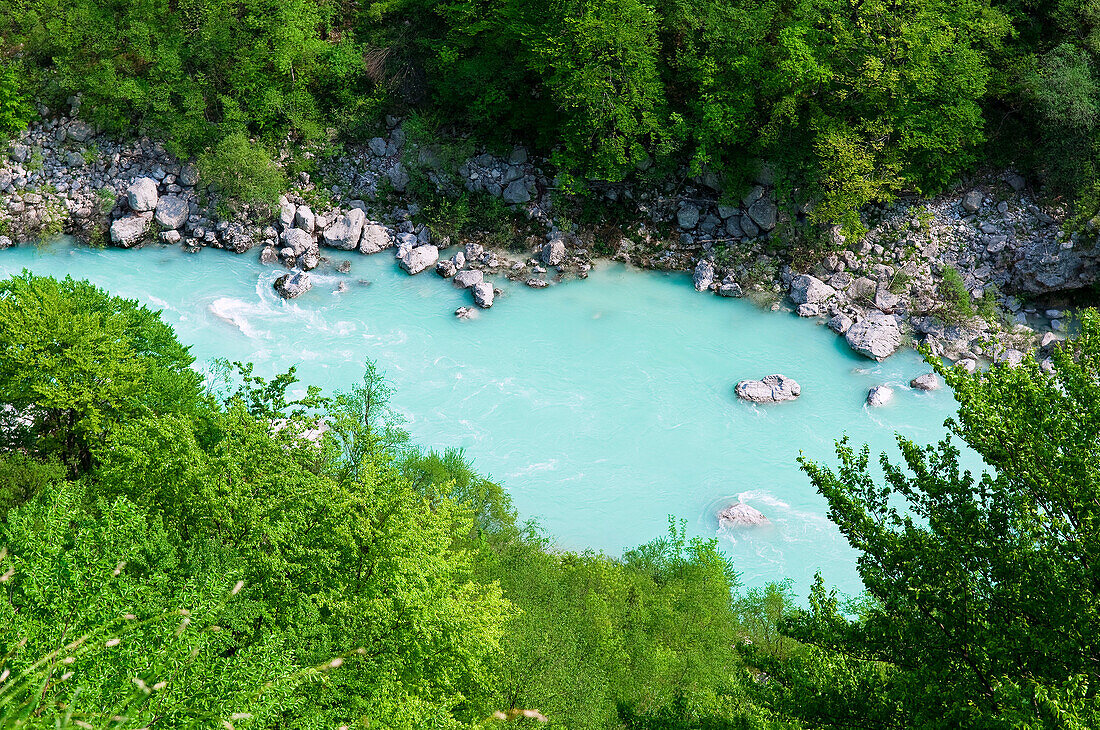 Soca Fluss, Slowenien