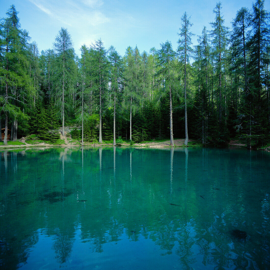 Ghedina Lake, Cortina, Italy