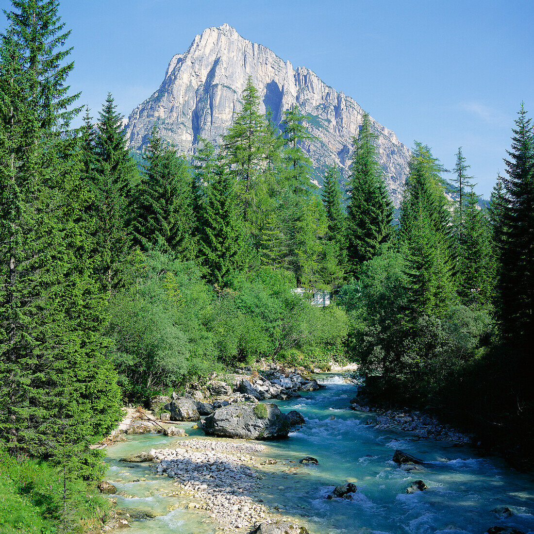 Fünf Türme und Falzarego-Pass, Cortina D'Ampezzo, Venetien, Italien