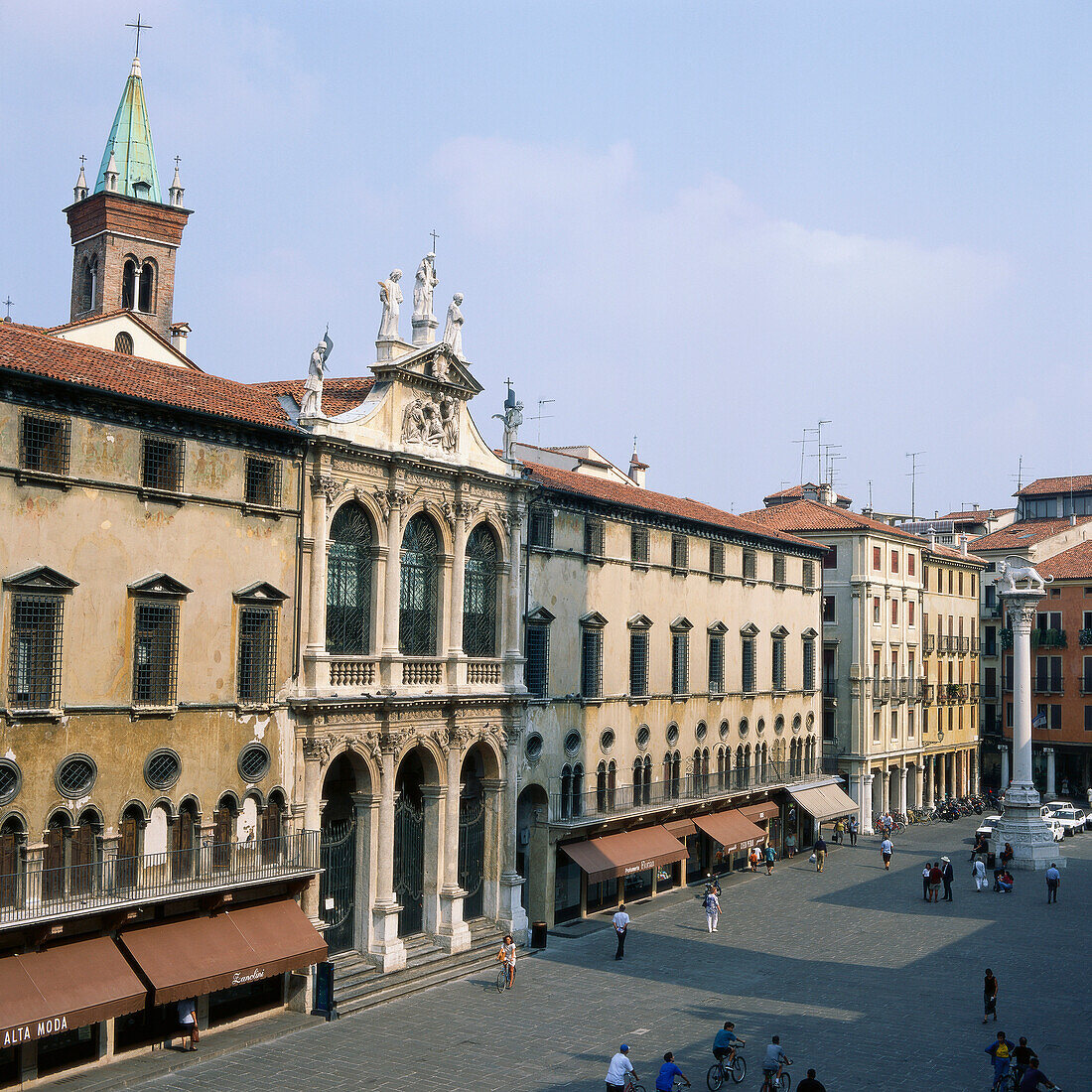 Außenansicht eines Gebäudes, Vicenza, Italien