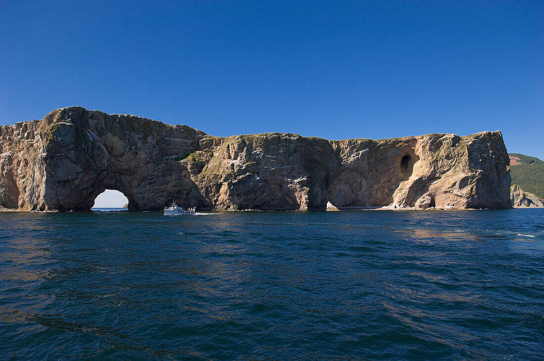 Perce Rock, Gaspe, Quebec, Canada