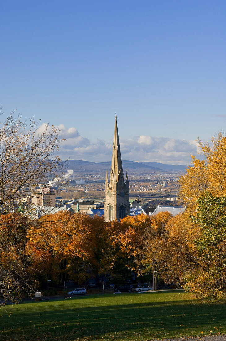 Blick auf Quebec City von der Zitadelle aus, Quebec, Kanada