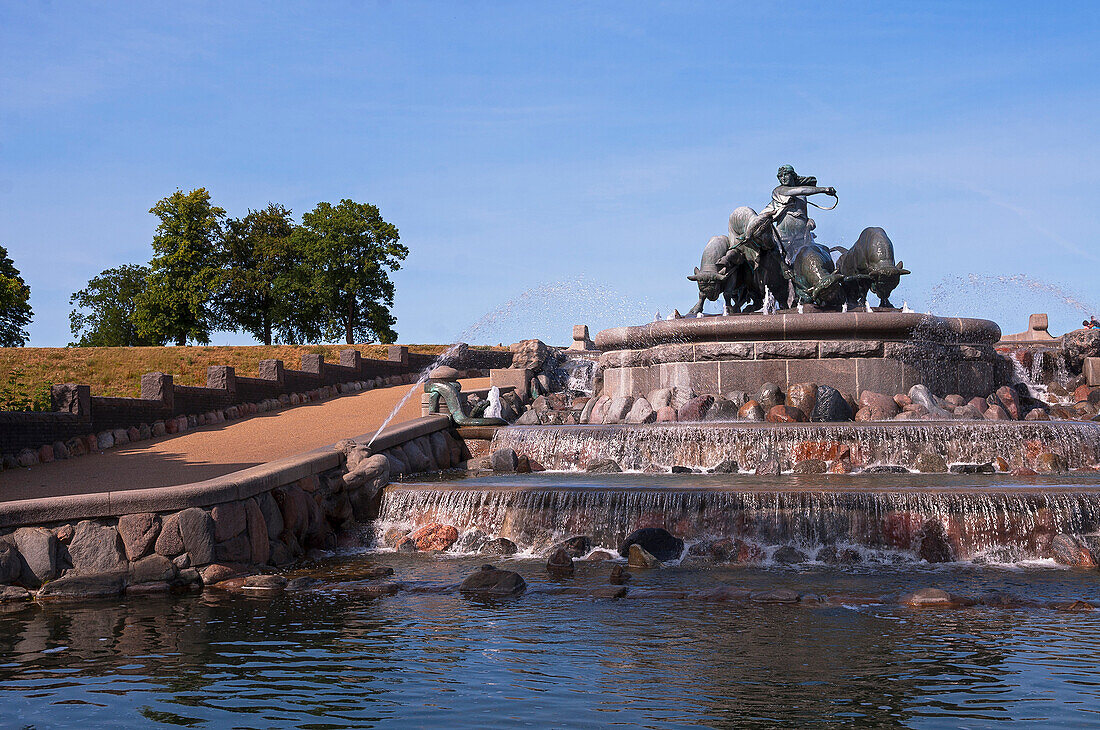 Gefion Fountain, Copenhagen, Denmark