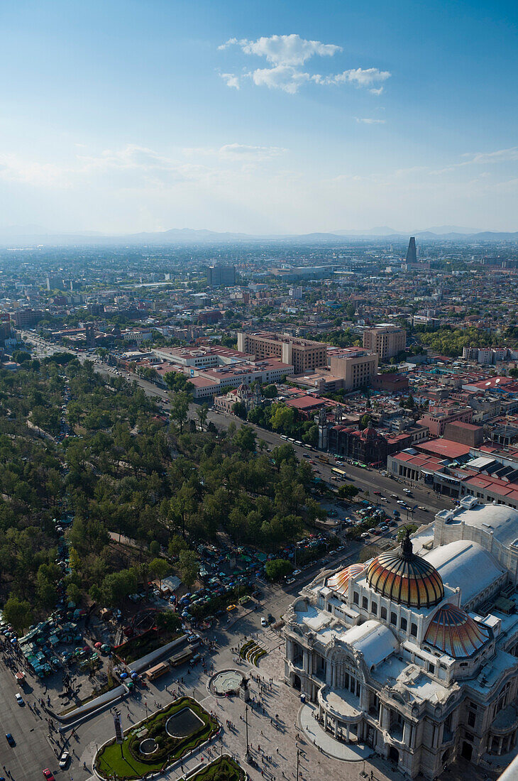 Alameda Central and Palacio de Bellas Artes, Distrito Federal, Mexico City, Mexico