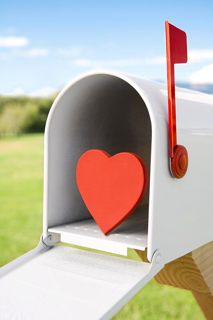 Herz im Briefkasten