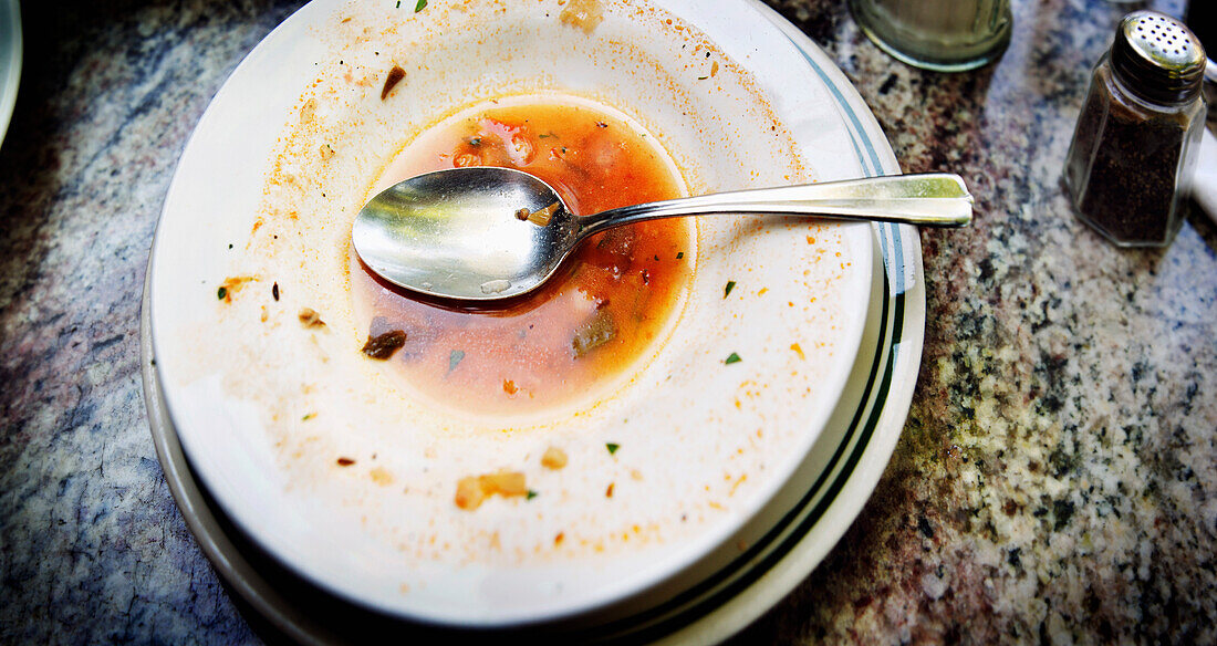 Empty Bowl of Soup