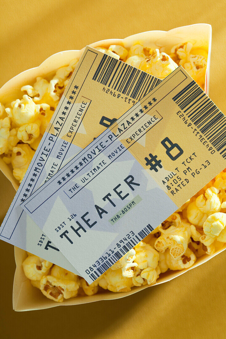 Movie Tickets and Popcorn