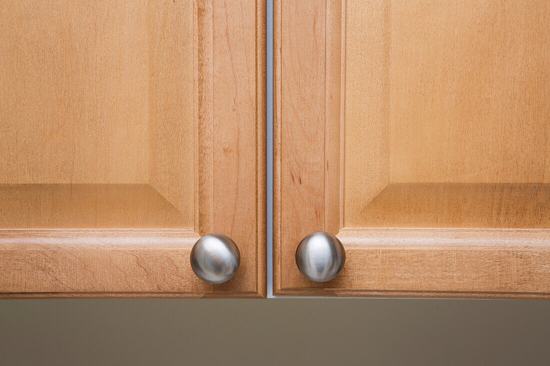 Close-up of Kitchen Cabinet Doors