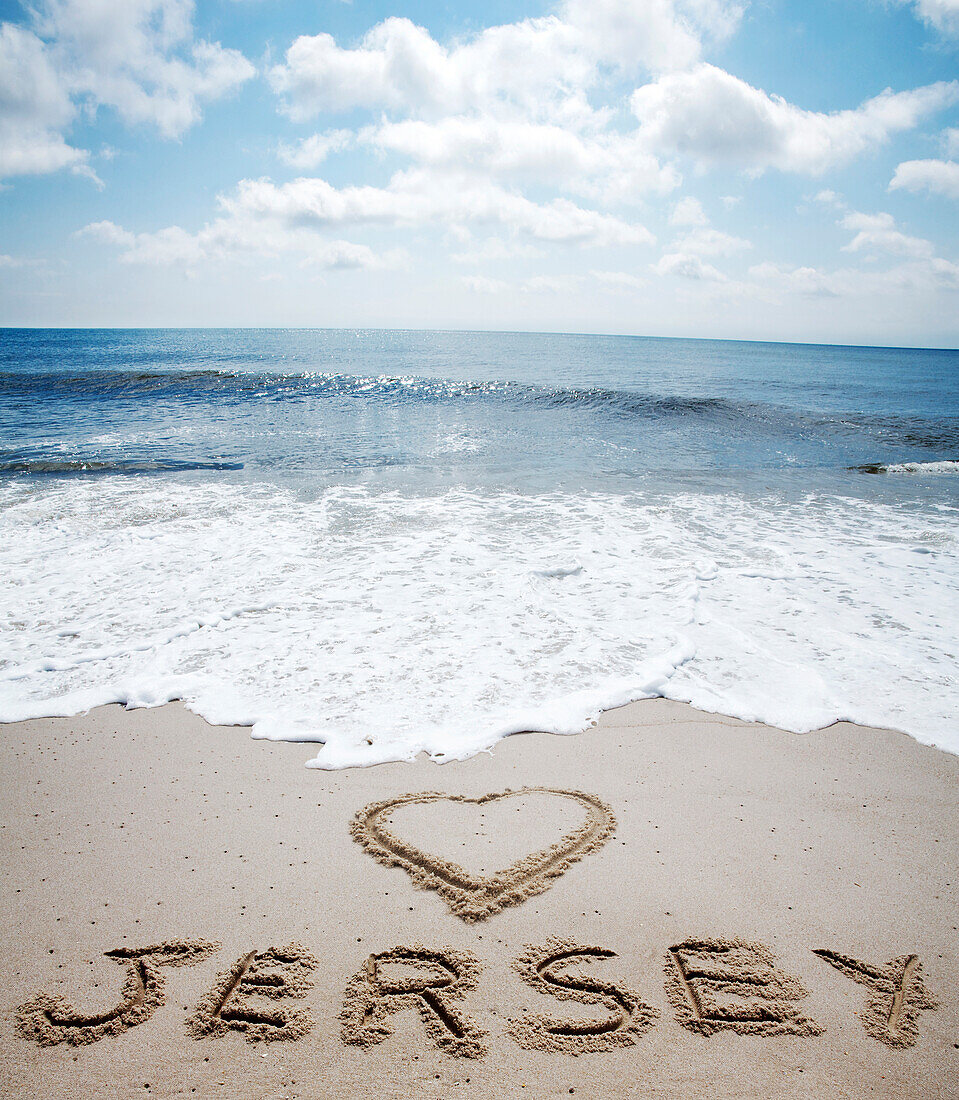 View of Jersey Shore, New Jersey, USA