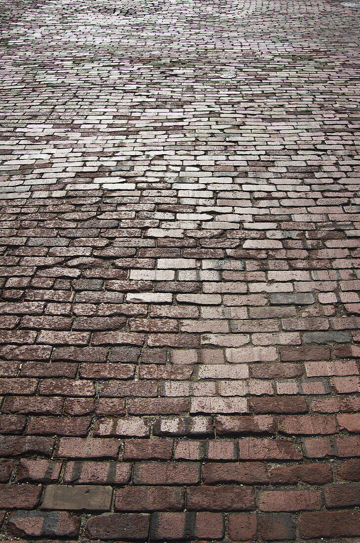 Kopfsteinpflaster, Distillery District, Toronto, Ontario, Kanada