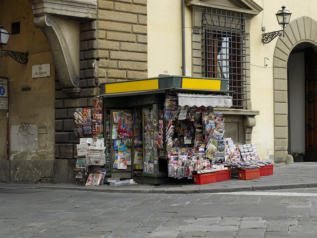 Zeitungskiosk, Italien