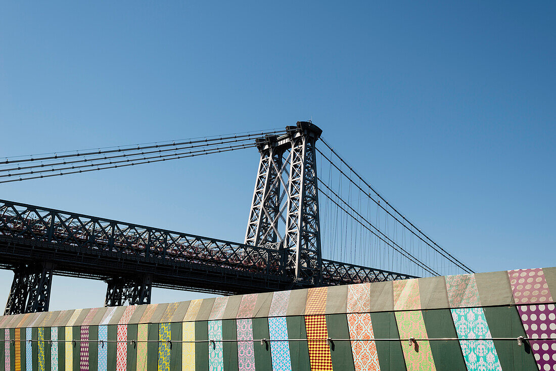 Williamsburg Bridge, Brooklyn, New York City, New York, USA