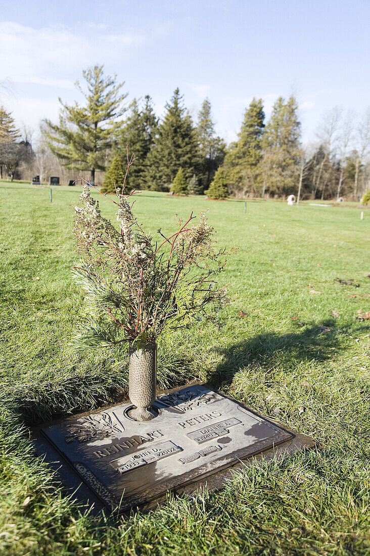 Grave Site, Kitchener, Ontario, Canada