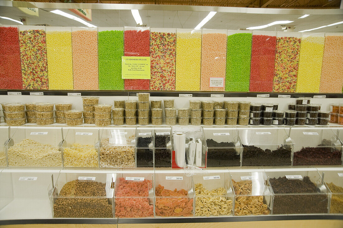 Bulk Candy in Supermarket