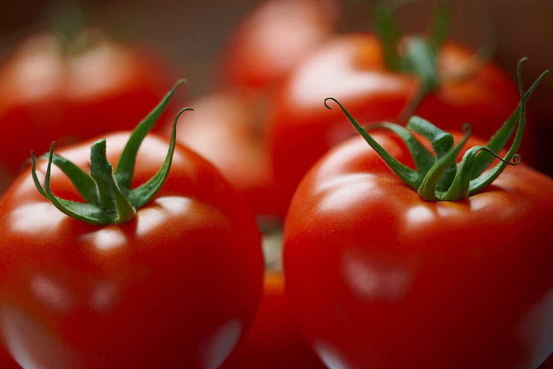 Nahaufnahme einer Tomate