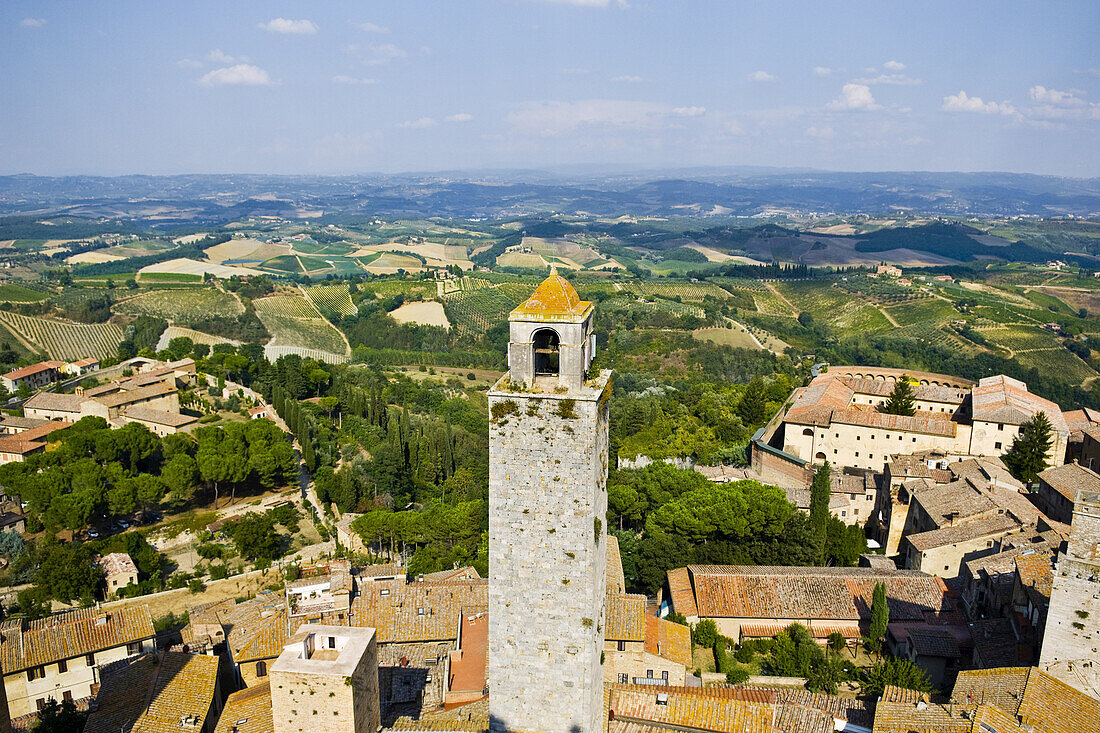 San Gimignano, Siena Province, Tuscany, Italy