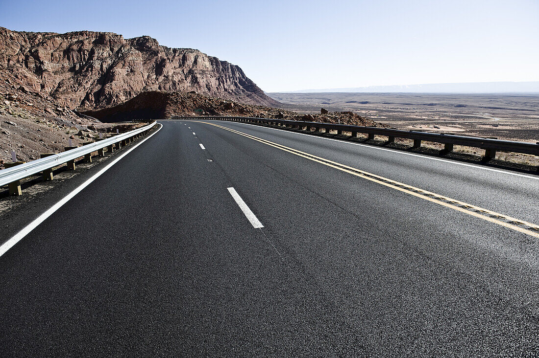 Autobahn 89, Navajo-Indianer-Reservat, Navajo County, Arizona, USA