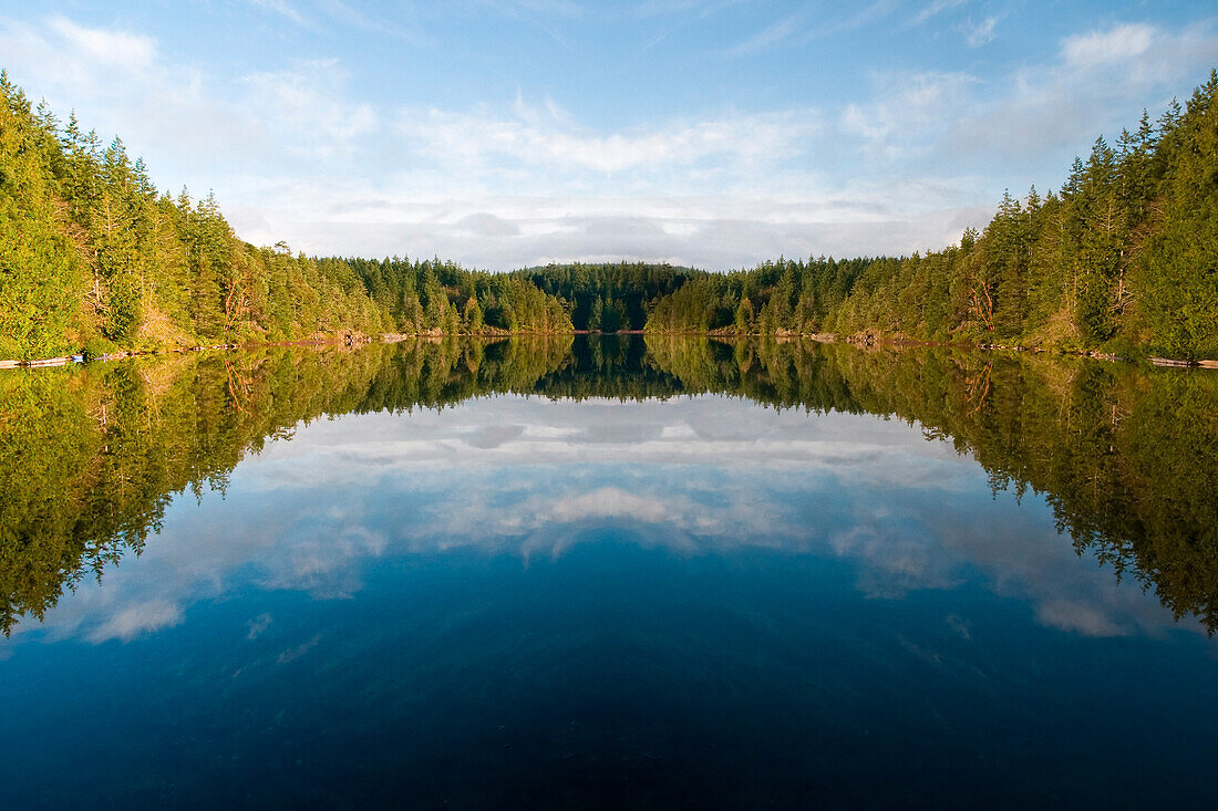 Gunflint Lake, Cortes Island, British Columbia, Canada