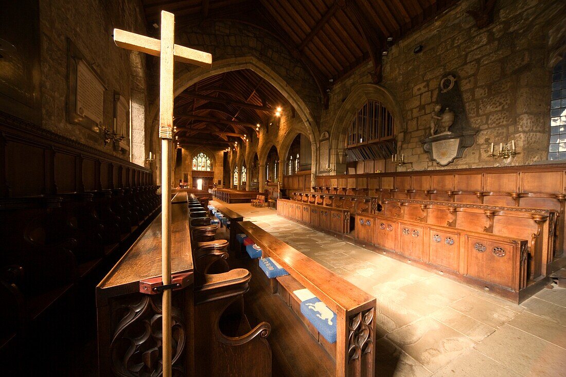 Guisborough, England; Innenraum der Kapelle