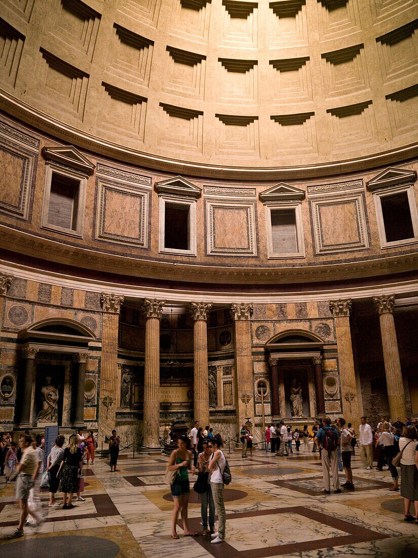 Pantheon Interior; Rome, Italy