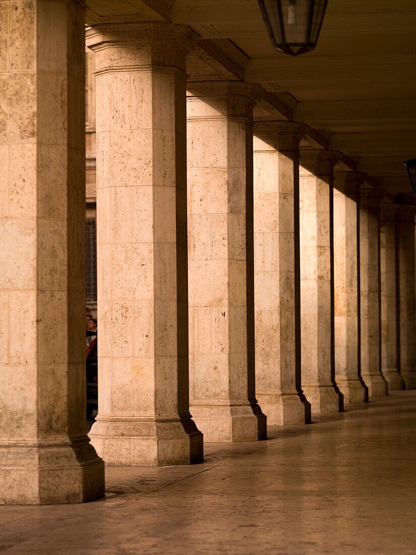 Classical Colonnade; Rome, Italy