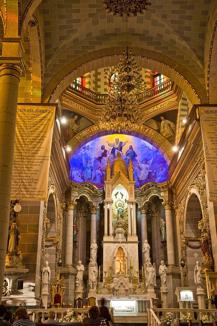 Interior Of Cathedral Of Immaculate Conception Built In 1846; Mazatlan, Sinaloa, Mexico