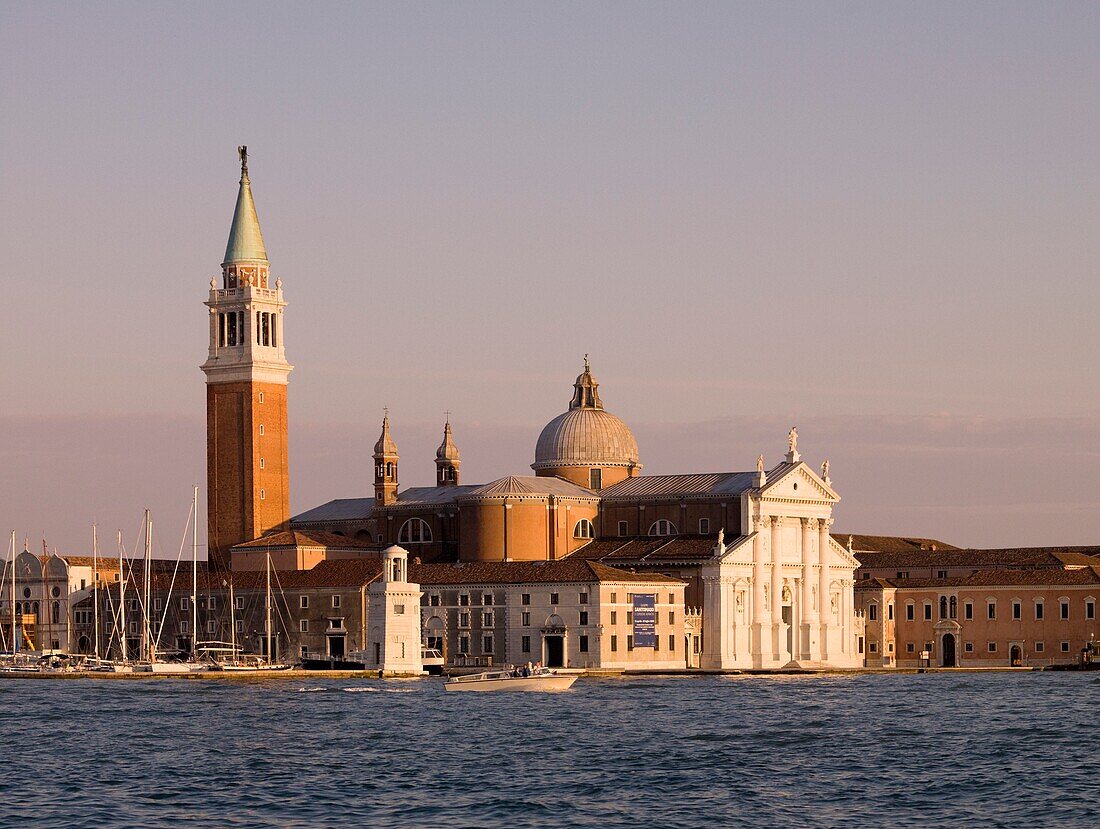 San Giorgio Maggiore Church With Grand Canal; Grand Canal, Venice, Italy