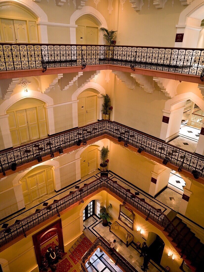 Entrance Hall With Four Floors; Mumbai, India