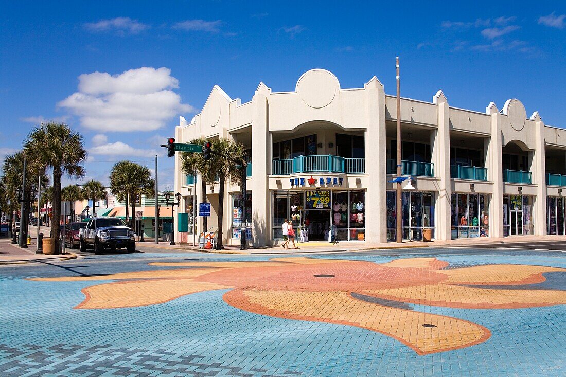 Main Street In Daytona Beach; Florida, Usa