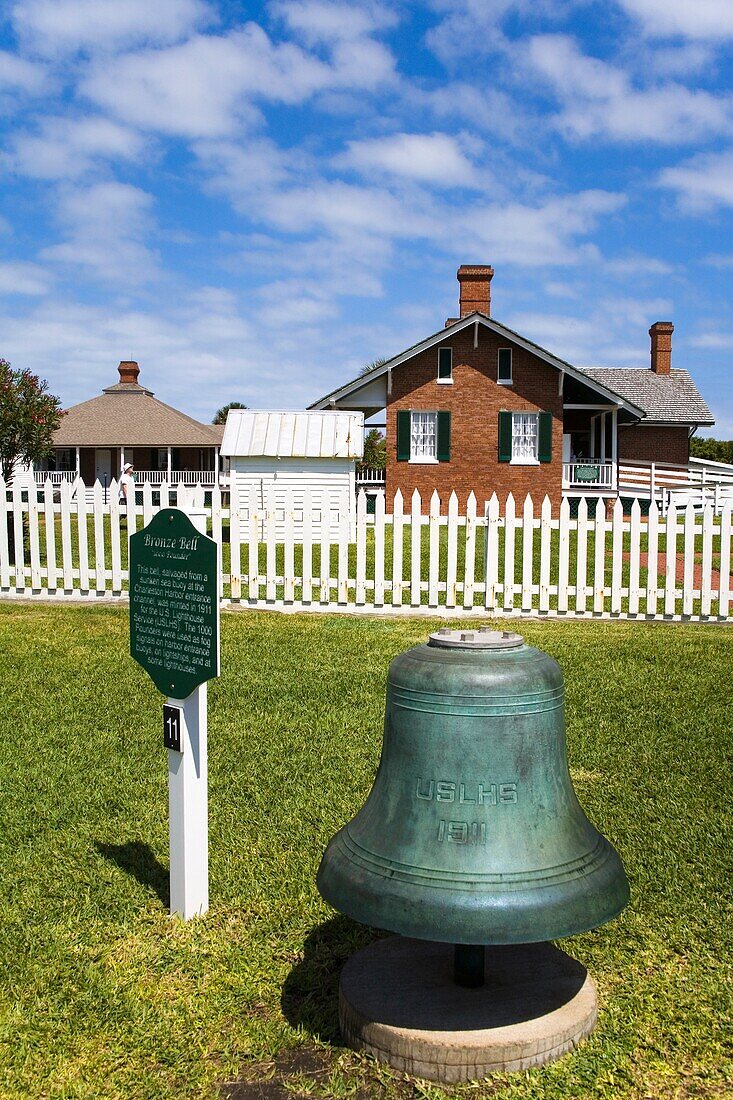 Glocke im Ponce Inlet Leuchtturmmuseum; Daytona Beach, Florida, USA