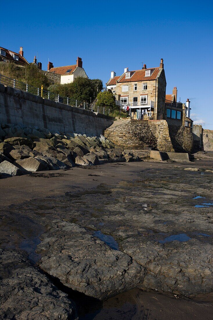 Robin Hoods Bay; North Yorkshire, England, Uk