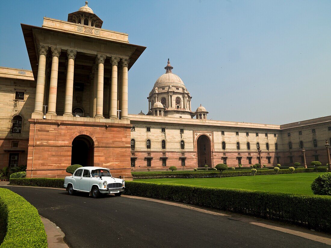 Rashtrapati Bhavan Präsidentenpalast; Delhi, Indien
