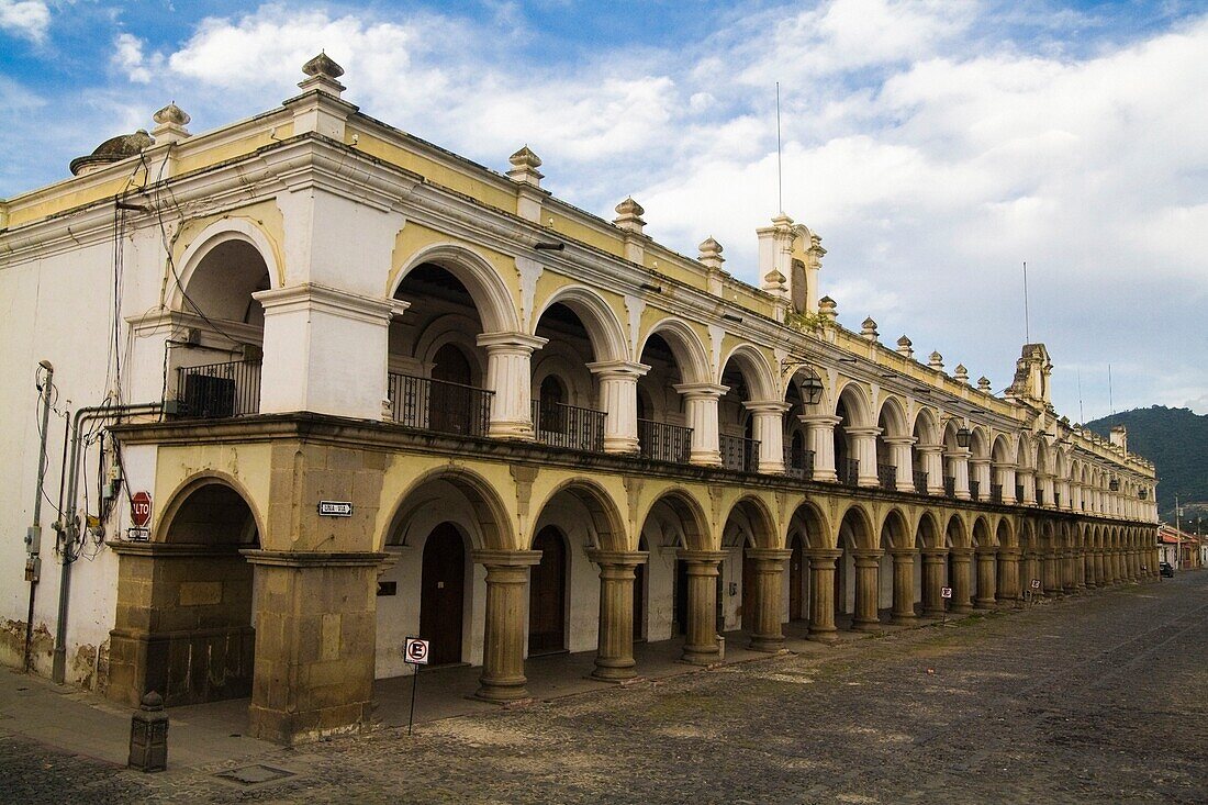 Building In Colonial Style; Antigua, Guatemala