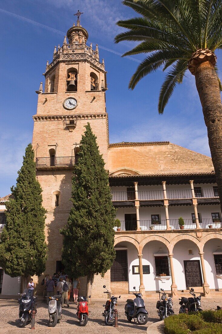 Kirche Santa Maria La Mayor; Ronda, Provinz Málaga, Spanien