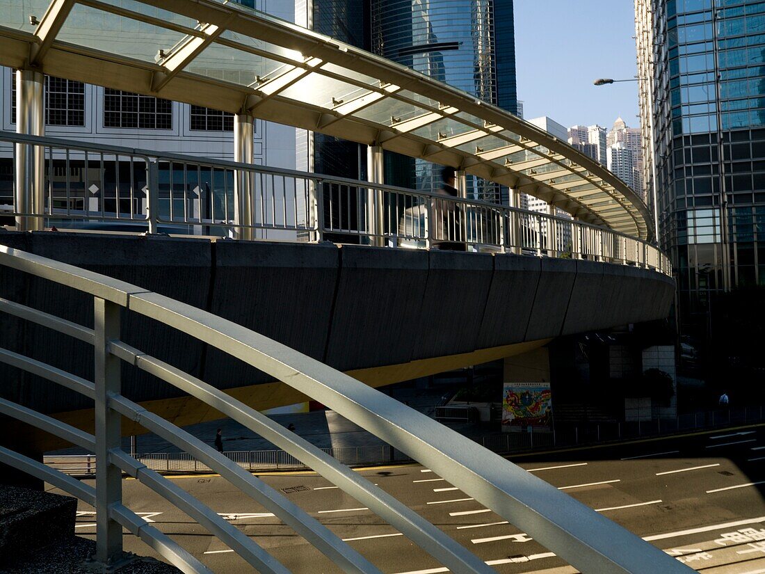 Overpass In Kowloon District; Asia
