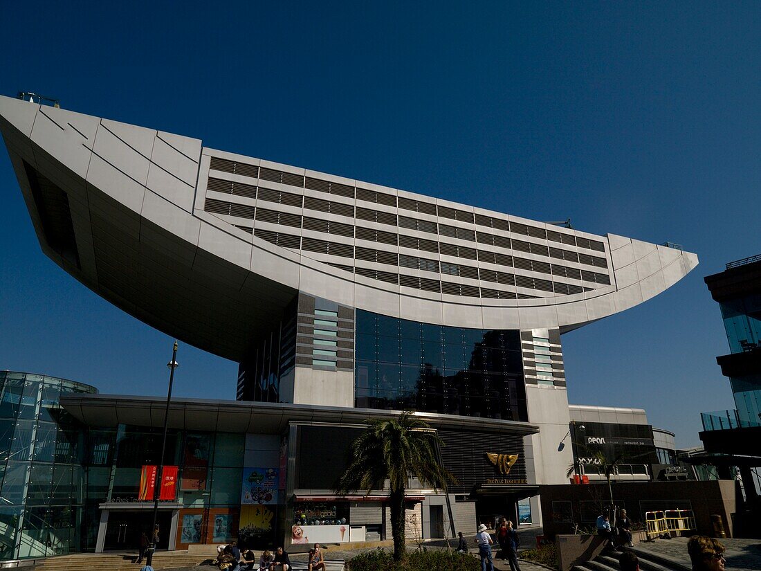 Peak Tower-Einkaufskomplex; Hongkong, China