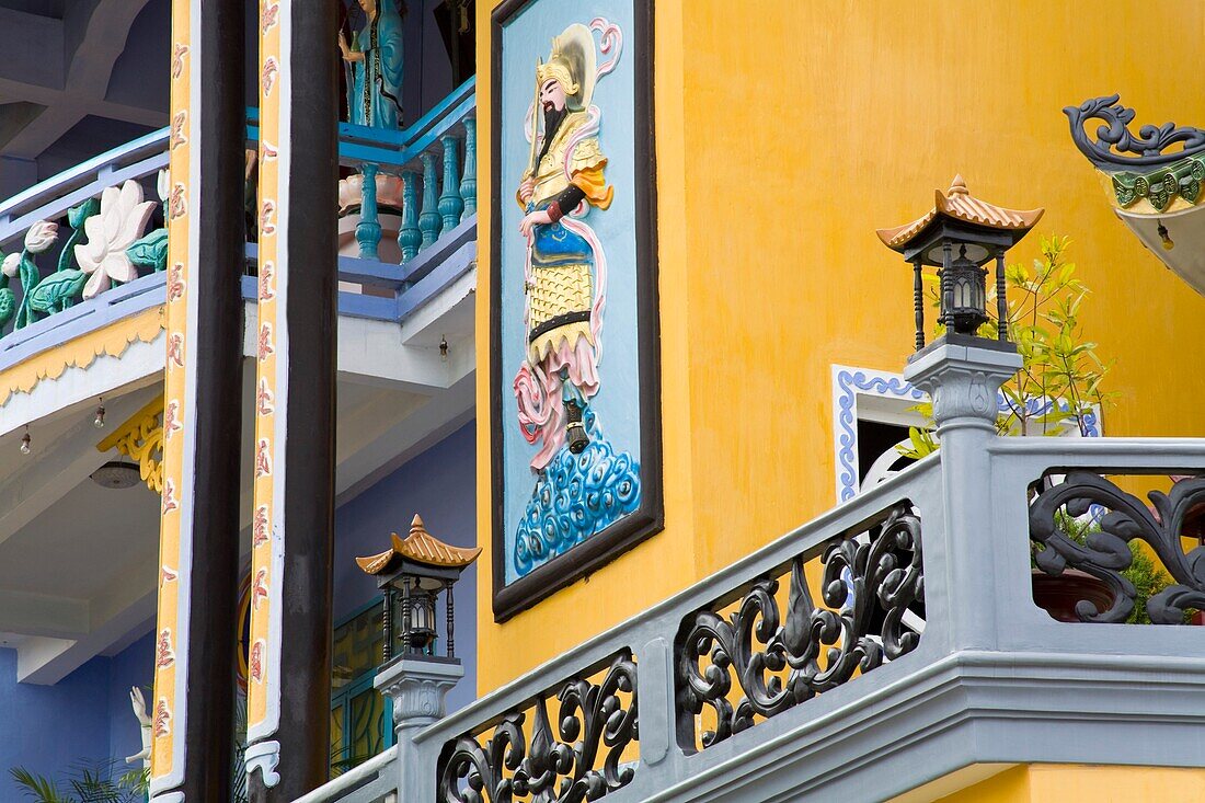 Buddhist Temple; Nghia Phuong Temple, Nha Trang, Southern Vietnam Region, Vietnam