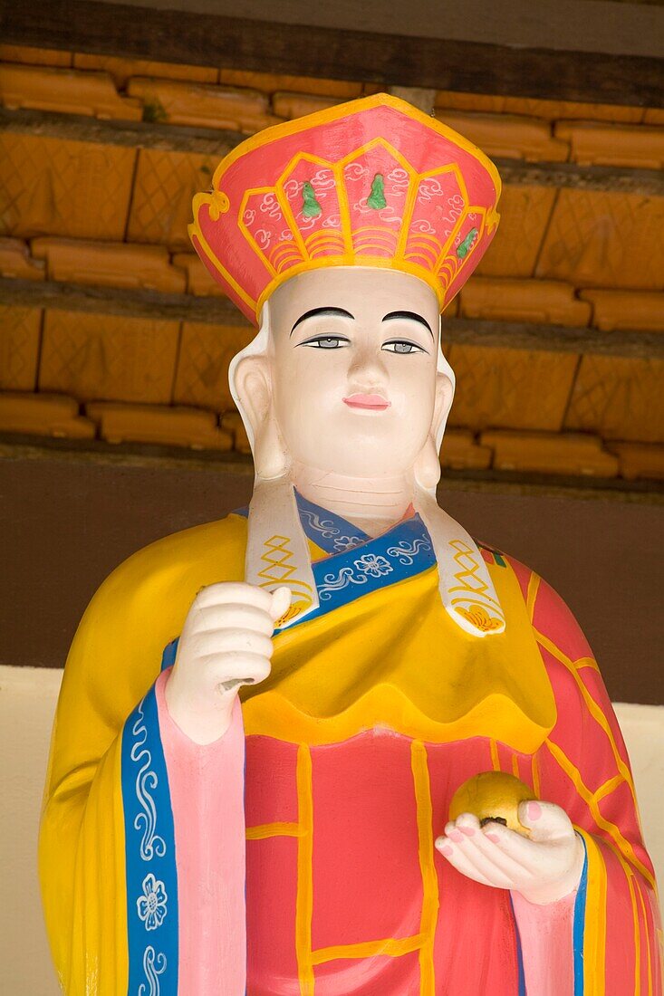 King's Statue At Long Son Pagoda; Nha Trang, Southern Vietnam, Vietnam