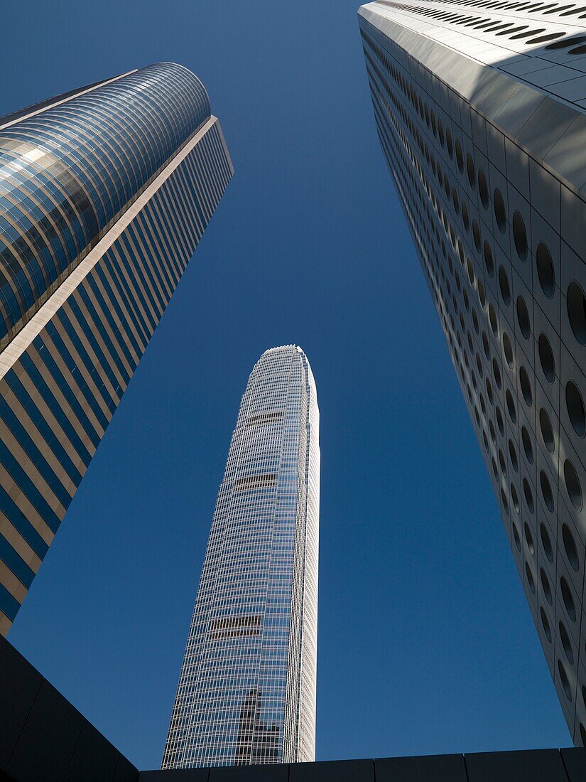 Zwei internationale Finanzzentren; Hongkong, China