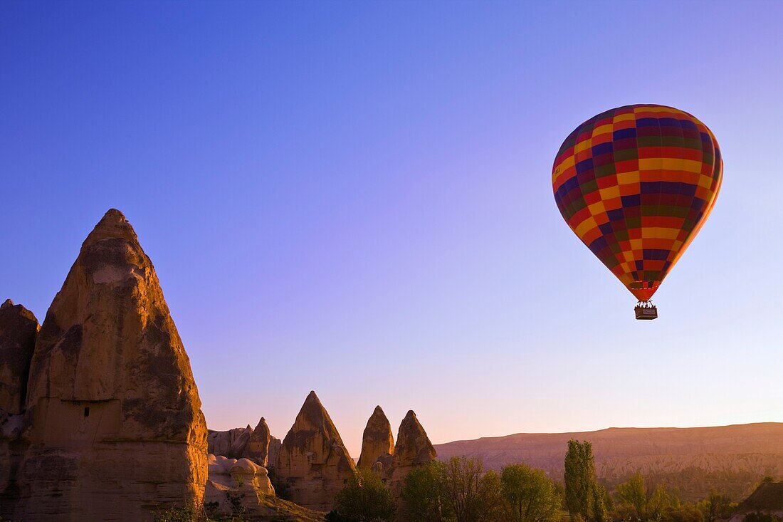 Balloons Over Goreme Valley; Cappadocia