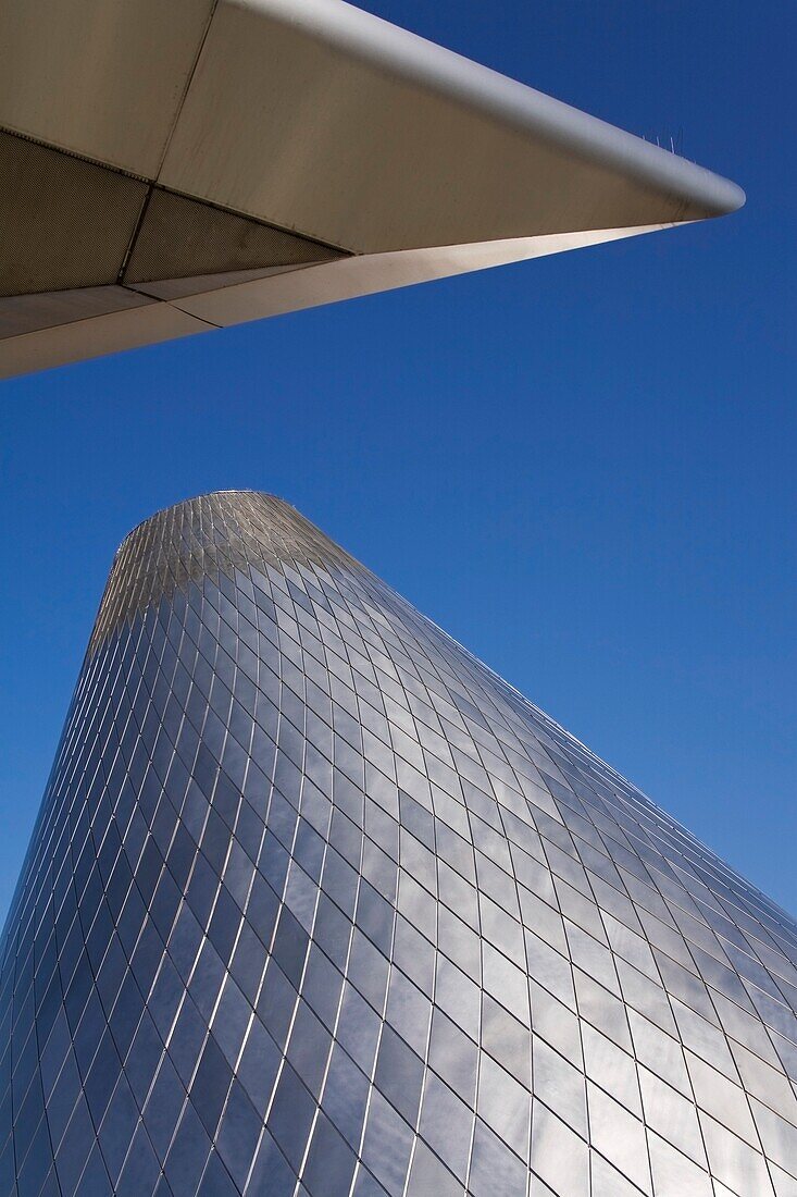 Glasmuseum außen; Tacoma, Bundesstaat Washington, Usa