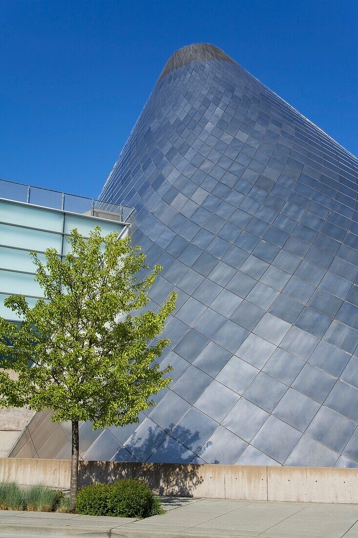 Glasmuseum außen; Tacoma, Bundesstaat Washington, USA