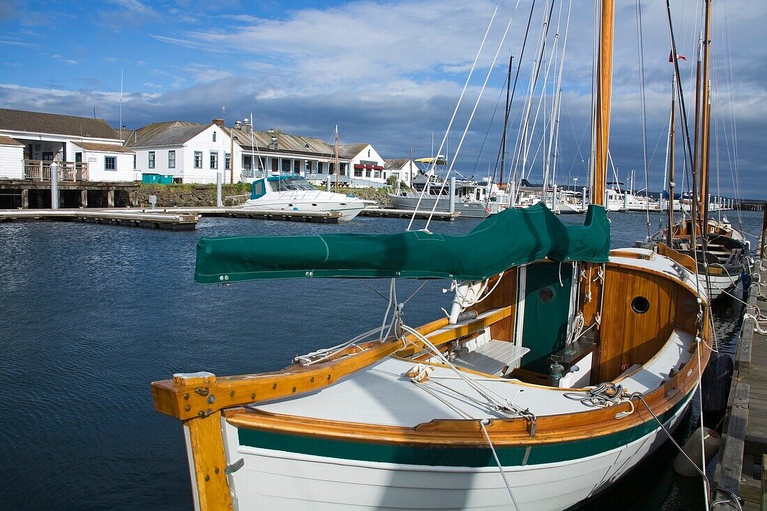 Point Hudson Yachthafen; Port Townsend, Washington State, Usa