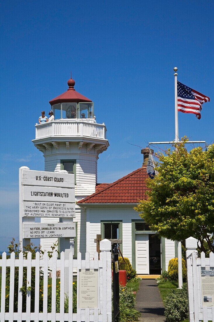 Mukilteo Lighthouse Park; Mukilteo, Greater Seattle Area, Washington State, Usa