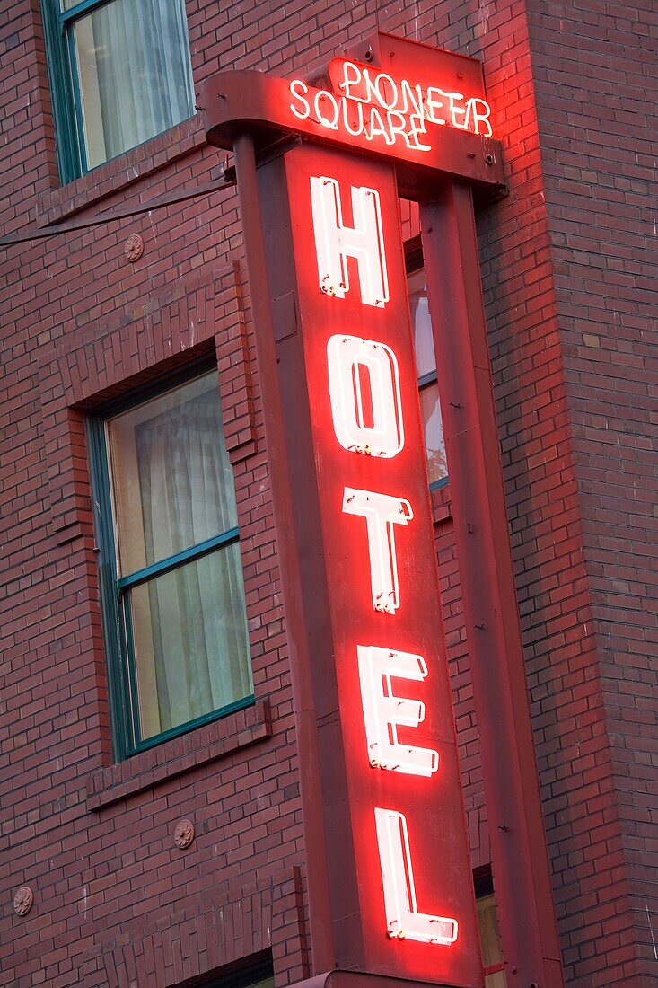 Pioneer Square Hotel; Seattle, Washington State, Usa
