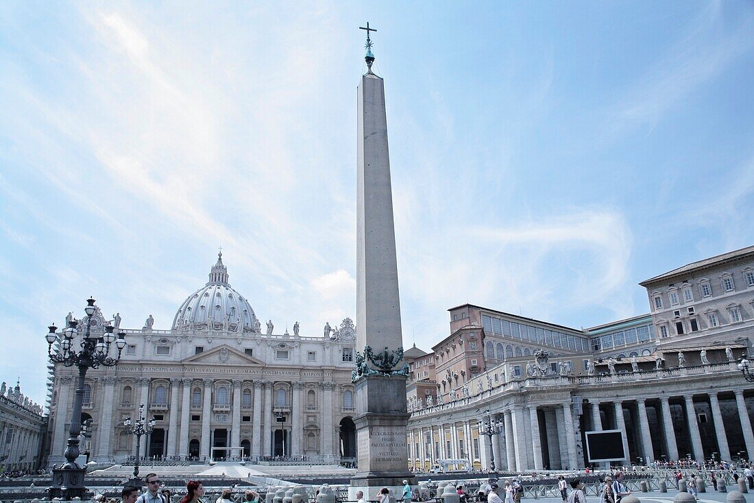 Petersplatz; Vatikanstadt, Rom, Italien